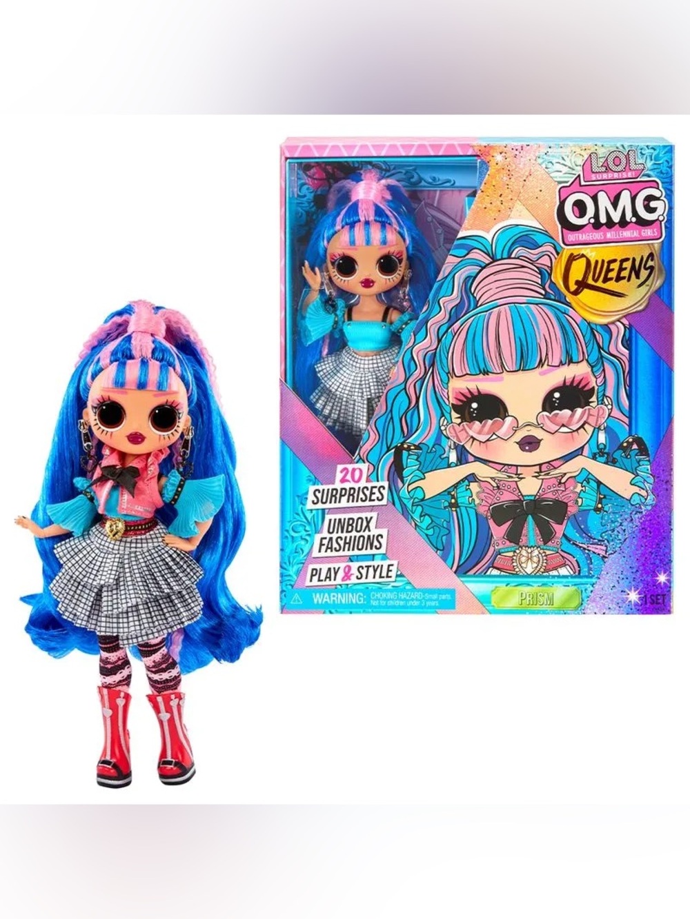 L.O.L. Surprise! Prism OMG Fashion Doll - Prism 20 surprises